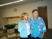 Carol Burke and Gay Shiles