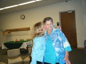 Carol Burke and Gay Shiles