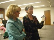 Carol Burke and Alison Burbage