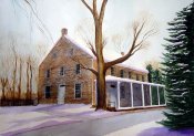 Friends Meeting House Winter
