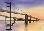 Chesapeake Bay Bridgesunset