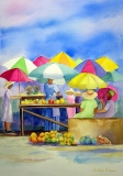 Jamaican Umbrellas