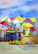 Jamaican Umbrellas