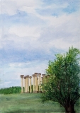 Columns In The Arboretum