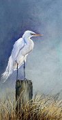 Heron In The Mist