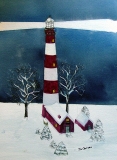 Christmas  Lighthouse