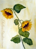 Antique Sunflowers