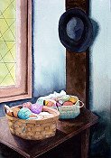 Basket Of Yarn