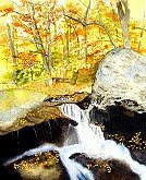 Autumn Waterfall