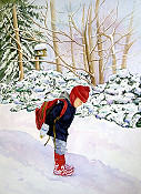 Boy In Snow