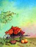 Autumn Wheelbarrow