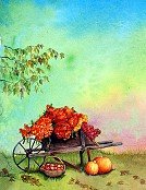 Autumn Wheelbarrow
