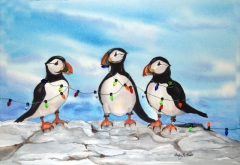 My Christmas Puffins