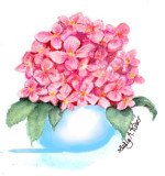 Pink Hydrangeas
