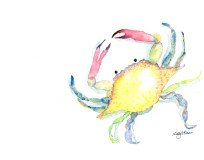 Whimsical Crab