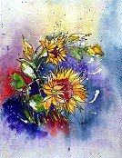 Sunflower Batik