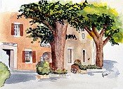 Wine Shop At Gigondas