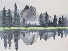 Yosemite on Canvas
