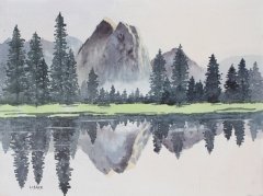 Yosemite on Canvas