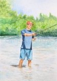 My Son Fishing