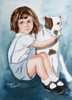 Mother and Dog