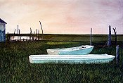 White Rowboats