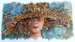 French Fry Girl Batik