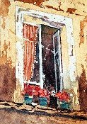 Batik Tuscan Window