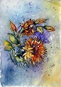 Sunflower Batik