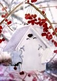 Birdhouse In Winter