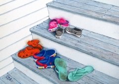 Children at the Beach