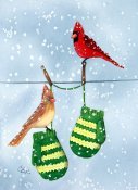 Winter Cardinals