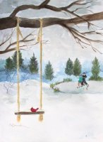 Skating on the Pond