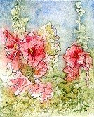Hollyhock Batik