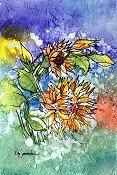 Sunflower Batik