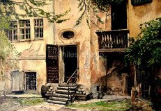 Rothenburg Courtyard