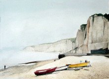 White Cliffs In France