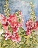 Hollyhock Batik
