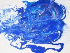 Blue Abstract