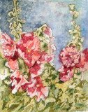 Hollyhock Batik