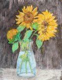 Sunflower Batik
