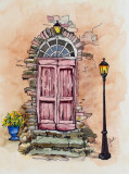 The Burgundy Door