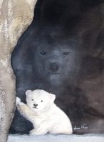 Keeping Watch  over Her Baby