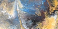 Fluid Art Cliffs