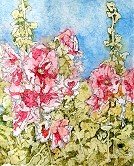 Hollyhock Batik