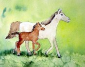 Mare And Foal